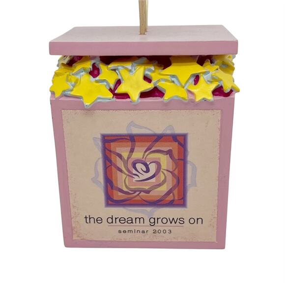 Vintage Mary Kay Seminar 2003 Gold Star Memento Photo Picture Holder - Picture 4 of 5